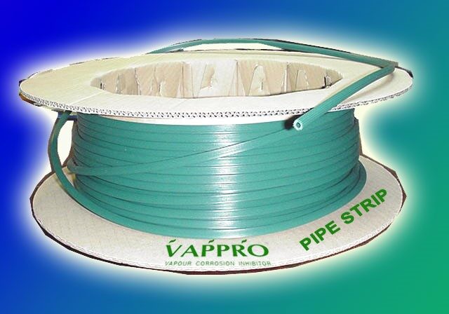 A roll of Vappro Pipe Strip