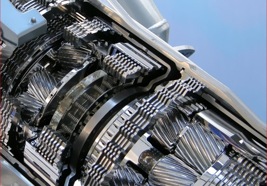 Interior of an automatic transmission